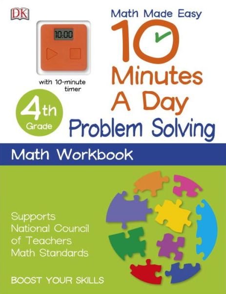 Cover for Dk Publishing · 10 Minutes a Day: Problem Solving, Fourth Grade (Paperback Bog) (2015)