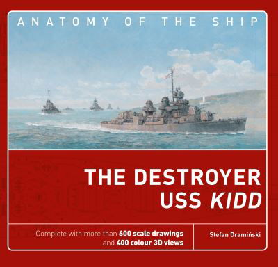 Cover for Stefan Draminski · The Destroyer USS Kidd - Anatomy of The Ship (Hardcover bog) (2024)