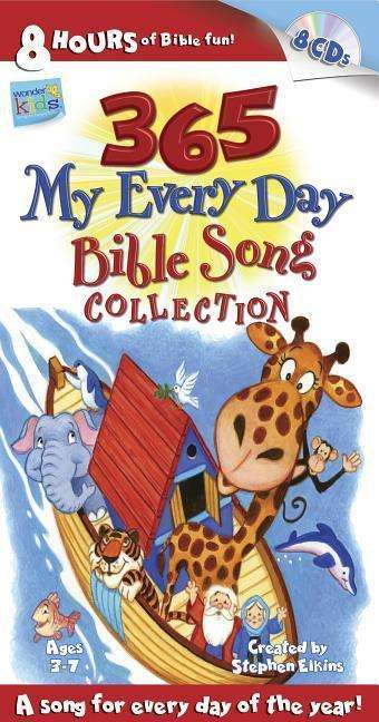 Cover for Stephen Elkins · 365 My Every Day Bible Song Collection (Wonder Kids: Music) (Audiobook (CD)) (2015)