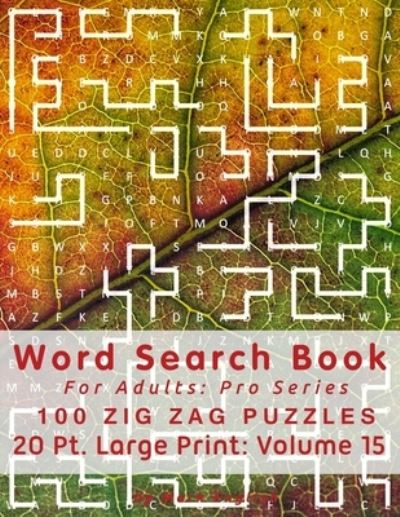 Cover for Mark English · Word Search Book For Adults (Paperback Book) (2019)