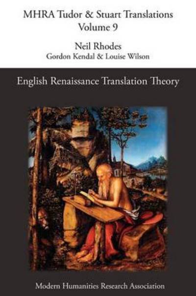 Cover for Neil Rhodes · English Renaissance Translation Theory (Paperback Book) (2013)