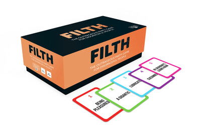 Cover for Summersdale Publishers · Filth: The Outrageous Party Game for Disgraceful People (Flashcards) (2020)