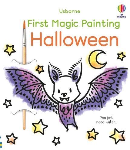 First Magic Painting Halloween: A Halloween Book for Children - First Magic Painting - Abigail Wheatley - Libros - Usborne Publishing Ltd - 9781803704418 - 1 de septiembre de 2022