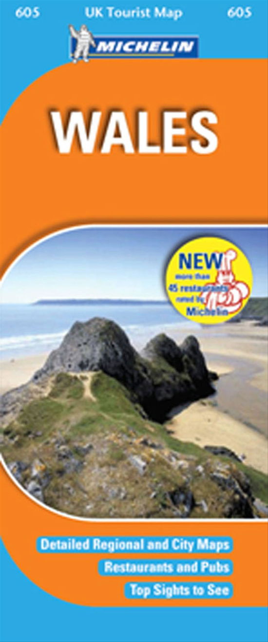 Cover for Michelin · UK Tourist Map: Wales (Bog) [1. udgave] (2009)