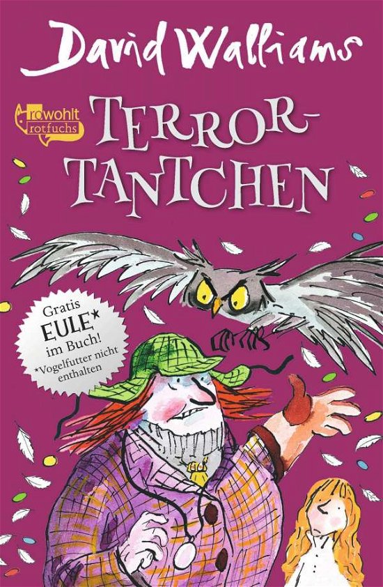 Cover for David Walliams · Terror-Tantchen (Gebundenes Buch) (2016)