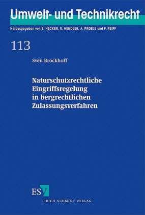 Cover for Brockhoff · Naturschutzrechtliche Eingrif (Book)