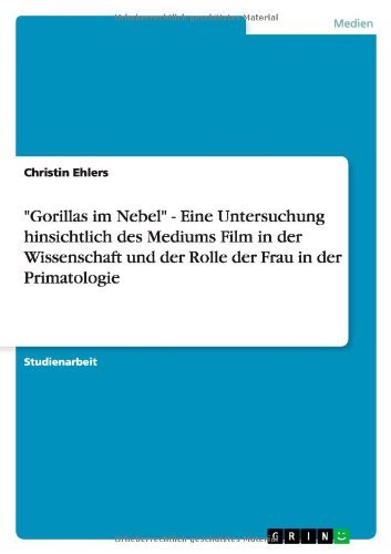 Cover for Ehlers · &quot;Gorillas im Nebel&quot; - Eine Unter (Buch) [German edition] (2013)