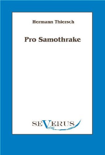 Cover for Hermann Thiersch · Pro Samothrake (Paperback Book) [German edition] (2011)