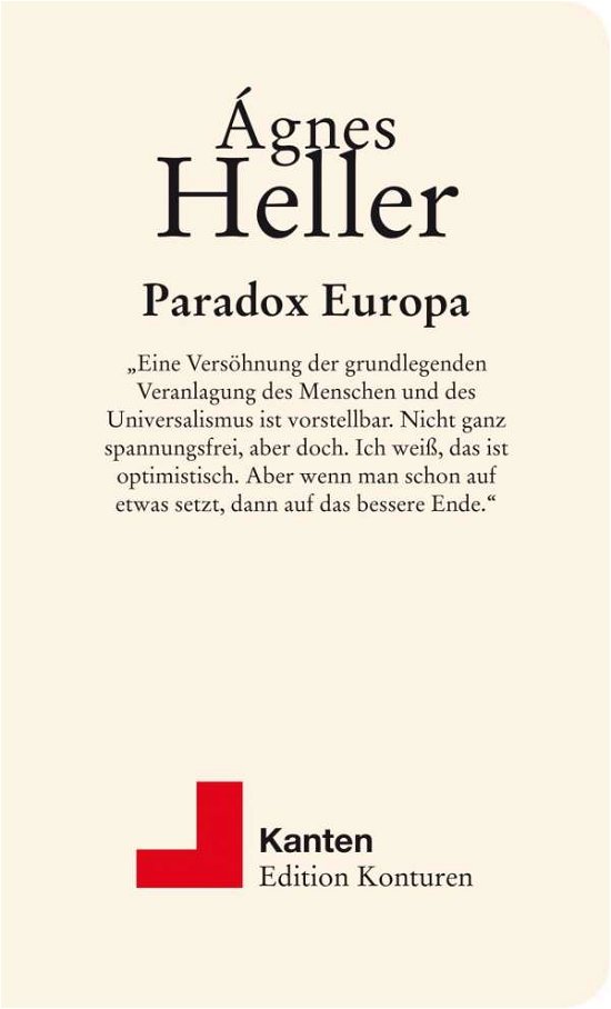 Cover for Heller · Paradox Europa (Buch)