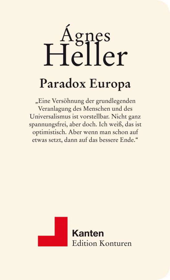 Cover for Heller · Paradox Europa (Bog)