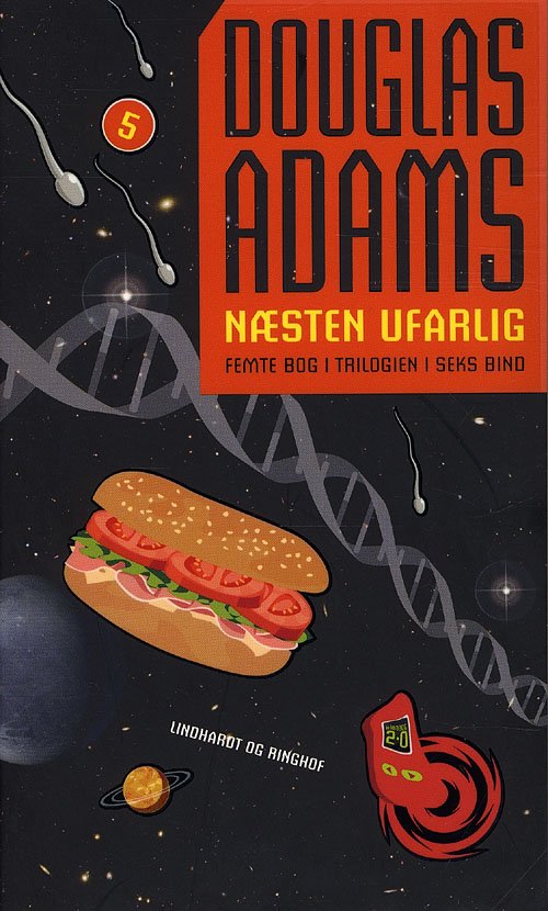 Cover for Douglas Adams · Næsten ufarlig (5), pocket (Paperback Book) [3rd edition] (2009)
