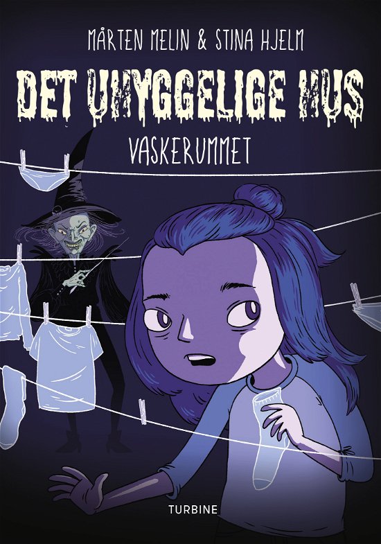 Cover for Mårten Melin · Øvrig letlæsning: Det uhyggelige hus - Vaskerummet (Hardcover Book) [1er édition] (2024)