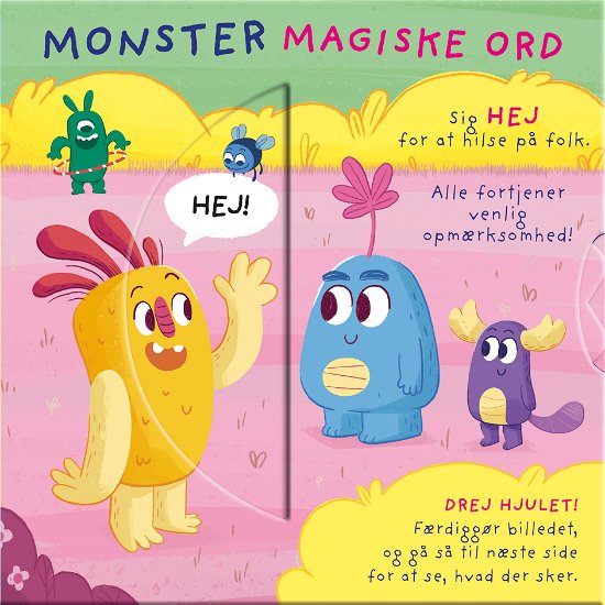 Paolo Mancini; Luca DE lEONE · Monster: Monster magiske ord (Cardboard Book) [1.º edición] (2024)