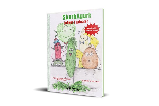 Cover for Jonatan Wibe · SkurkAgurk: SkurkAgurk jokker i spinaten (Gebundenes Buch) [1. Ausgabe] (2023)