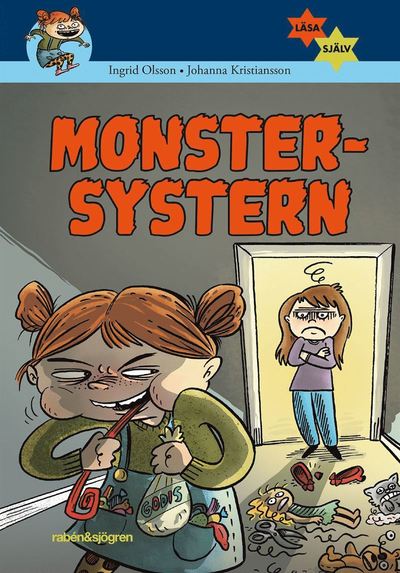 Cover for Ingrid Olsson · Börja läsa: Monstersystern (ePUB) (2015)