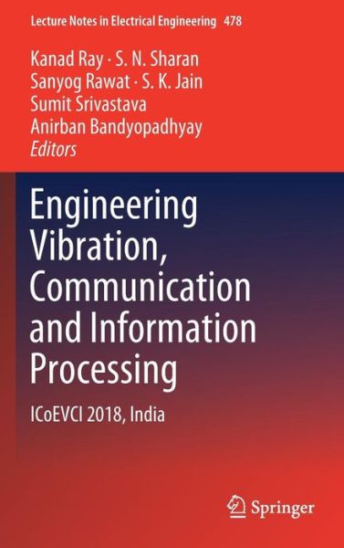 Cover for Engineering Vibration, Communication an (Book) [1st ed. 2019 edition] (2018)