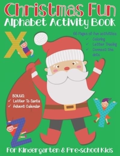 Cover for J and I Books · Christmas Fun Alphabet Activity Book (Paperback Book) (2020)