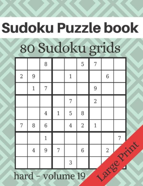 Cover for Katz Journal · Sudoku Puzzle book - 80 Sudoku grids - Large Print (Paperback Book) (2020)