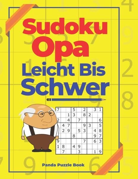 Cover for Panda Puzzle Book · Sudoku Opa Leicht Bis Schwer (Pocketbok) (2020)