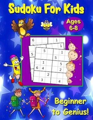 Cover for Debi Kirk · Sudoku For Kids Ages 6-8 (Taschenbuch) (2020)