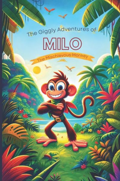 Cover for A Louise · The Giggly Adventures of Milo the Mischievous Monkey (Paperback Book) (2024)