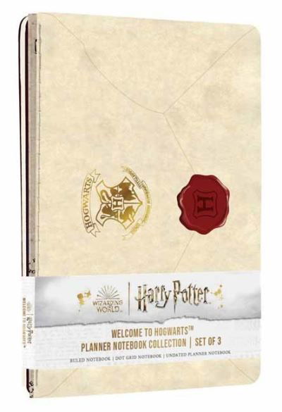 Cover for Insight Editions · Harry Potter: Welcome to Hogwarts Planner Notebook Collection (Set of 3) (Paperback Bog) (2023)