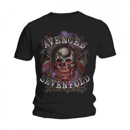 Cover for Avenged Sevenfold · Avenged Sevenfold Unisex T-Shirt: Bloody Trellis (T-shirt)