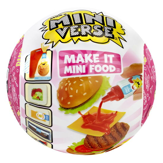 MGAs Miniverse Make It Mini Foods Diner in PDQ Series 3A Toys - MGAs Miniverse Make It Mini Foods Diner in PDQ Series 3A Toys - Gadżety - MGA - 0035051505419 - 