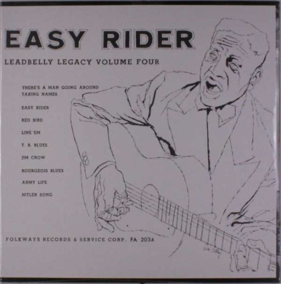 Cover for Leadbelly · Easy Rider (LP) (2019)