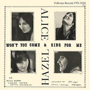 Cover for Dickens,hazel / Gerrard,alice · Won't You Come &amp; Sing for Me (LP) (2022)