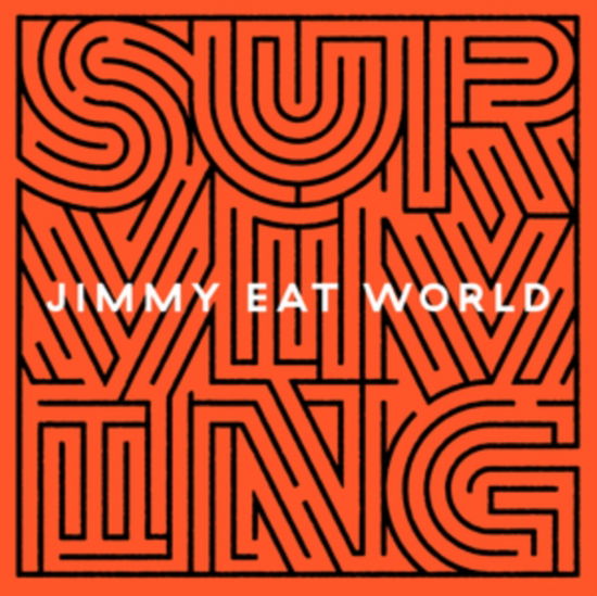 Cover for Jimmy Eat World · Surviving (White Vinyl) (I) (LP) (2019)