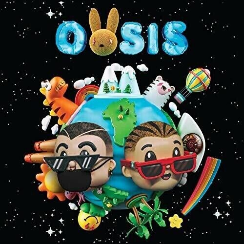 Cover for Bad Bunny J. Balvin · Oasis (CD) [Limited edition] (2019)