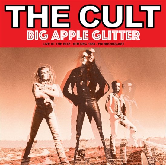 Cover for The Cult · Big Apple Glitter - Live At The Ritz. 6 Dec 1985 - Fm Broadcast (Pink Vinyl) (LP)