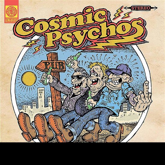 Cover for Cosmic Psychos · Glorius Barsteds (LP) (2019)
