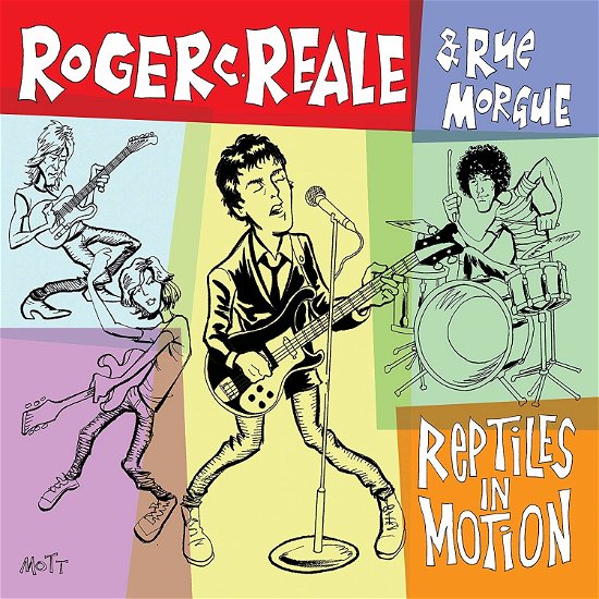 Reptiles In Motion - Reale, Roger C. & Rue Morgue - Musik - Burger Records - 0701547101419 - 13. december 2019