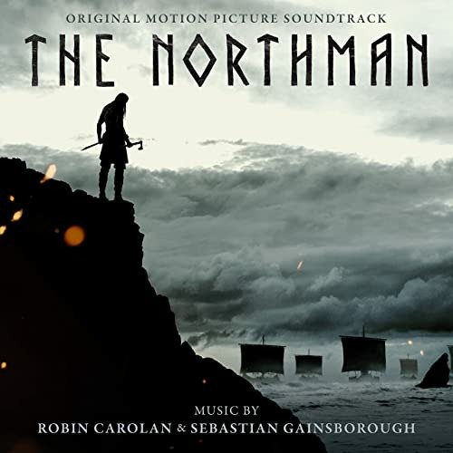 Cover for Robin Carolan &amp; Sebastian Gainsborough · The Northman - Original Soundtrack (Red Vinyl) (LP) [Coloured edition] (2022)
