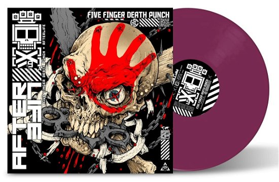 Cover for Five Finger Death Punch · Afterlife (Viola) (LP) [Limited edition] (2022)