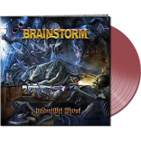 Cover for Brainstorm · Midnight Ghost (Gatefold Clear Red Vinyl) (LP) (2019)