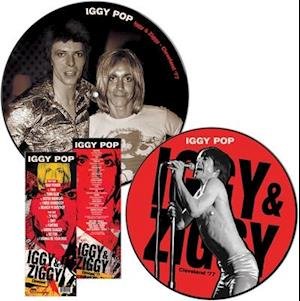 Cover for Iggy Pop · Iggy &amp; Ziggy- Cleveland '77 (LP) [Picture Disc edition] (2021)