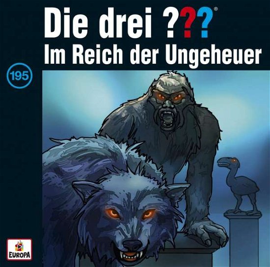 Cover for Die Drei · 195/im Reich Der Ungeheuer (LP) (2023)