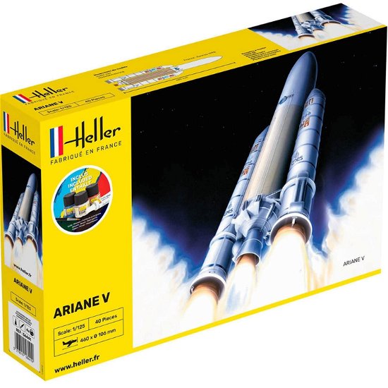 Cover for Heller · 1/125 Starter Kit Airbus Ariane 5 (Toys)