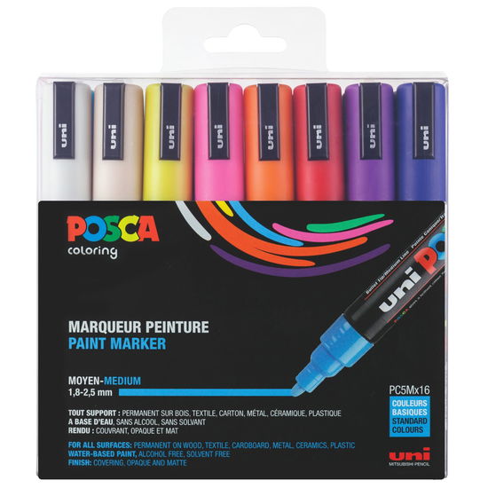 Cover for Posca · POSCA Marker UNI PC-5M 16er Set (ACCESSORY) (2024)