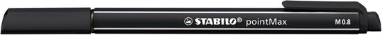 Stabilo - Stabilo Pointmax Fineliner - Zwart (488/ - Stabilo - Kirjat - Stabilo - 4006381503419 - keskiviikko 31. tammikuuta 2018