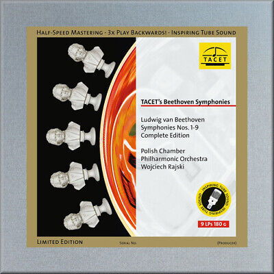 Ludwig Van Beethoven: Symphonies Nos. 1-9 - Polish Chamber Philharmonic Orchestra - Música - TACET - 4009850097419 - 2 de setembro de 2022