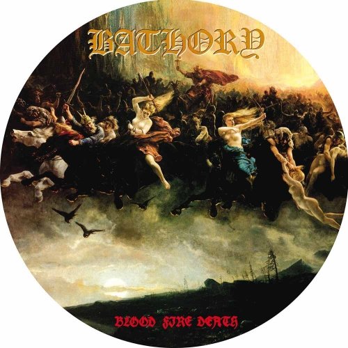 Cover for Bathory · Blood Fire Death (LP) [Picture Disc edition] (2014)