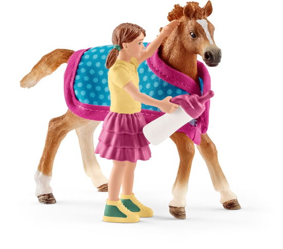 Cover for Schleich · Foal with Blanket (MERCH) (2019)