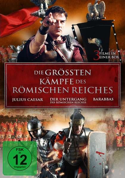 Cover for Loren,sophia / Boyd,stephen / Guinness,alec/+ · DIE GRÖßTEN KÄMPFE DES RÖMISCHEN REICHES (DVD) (2017)