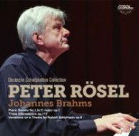 Cover for Peter Rosel · Johannes Brahms (CD) [Japan Import edition] (2012)