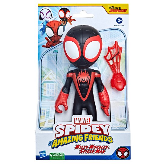 Hasbro Marvel Spidey And His Amazing Friends Supersized Miles Morales: Spiderman - Hasbro - Merchandise - Hasbro - 5010993933419 - 