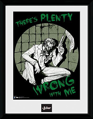 Cover for Dc Comics: Batman Comic · Dc Comics: Batman Comic - Joker Plenty Wrong (Stampa In Cornice 30x40 Cm) (MERCH)